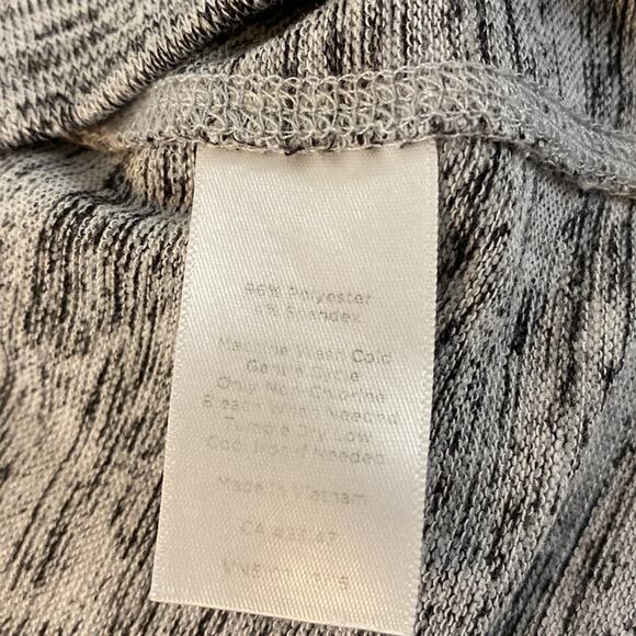 T by Talbots Heather Gray Fit and Flare T-Shirt Dress - Picture 4 of 8